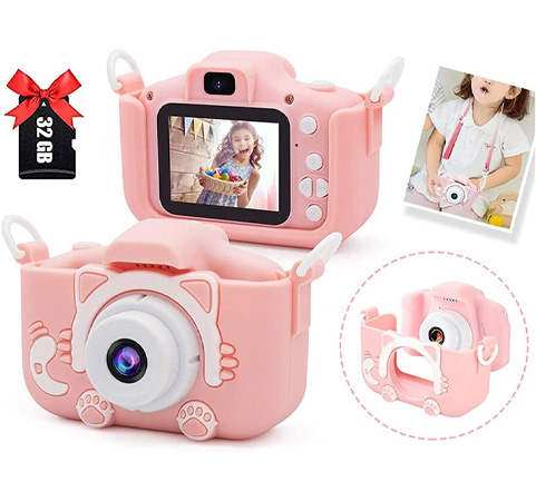 AMERTEER Kids Toy Digital Camera